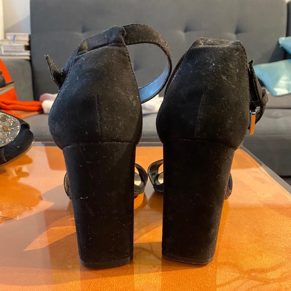 Nine West Block Heel Sandals Size 7.5 - Picture 2 of 4